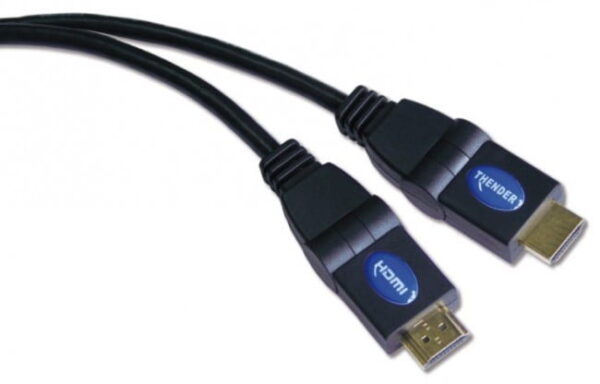 CAVO HDMI 3D 1 METRO CONNETTORI GIREVOLI THENDER