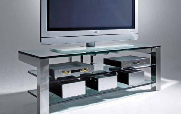 STAFFA LED/LCD/PLASMA SCHROERS & SCHROERS FOCUS DA 32" A 60" ACCIAIO