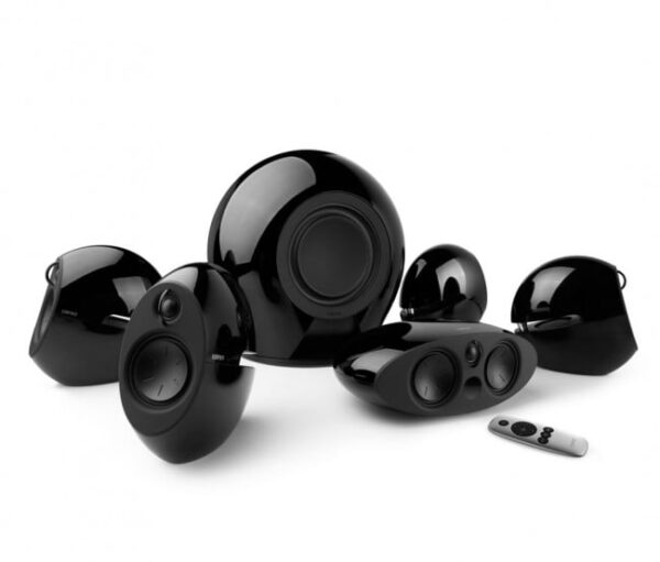 Kit Casse Home Cinema 5.1 Attivo-Sub e Surround Wireless-EDIFIER ECLIPSE 5.1 BLACK