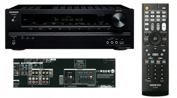 SINTOAMPLIFICATORE HOME CINEMA ONKYO TX SR 309.NERO