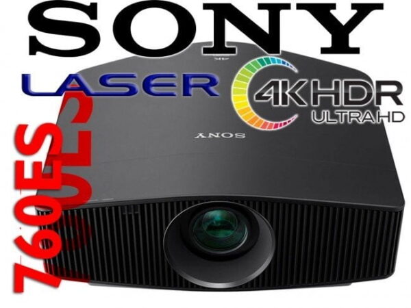 Videproiettore 4k Laser HDR Sony VPL-VW760ES